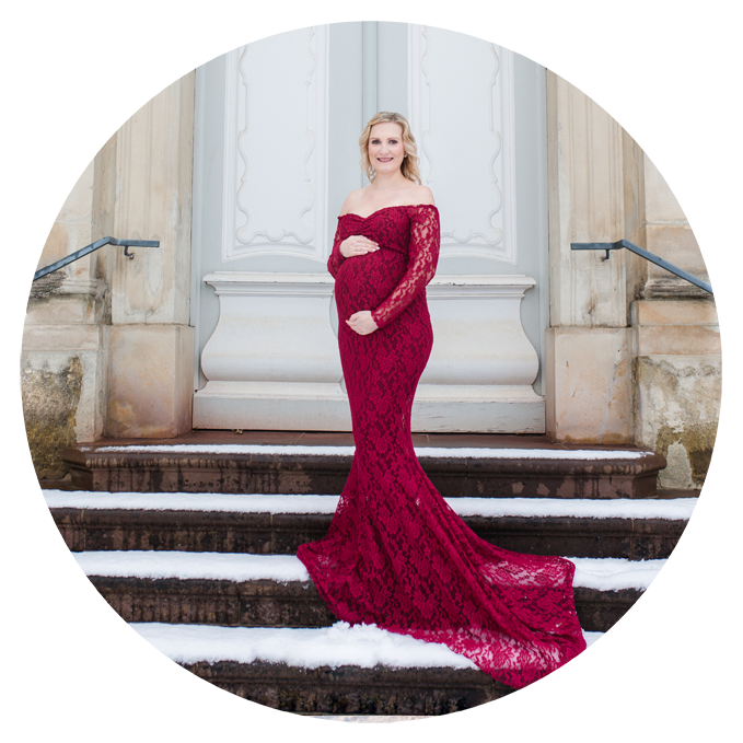 Schwangerschaftskleider mareike wiesner photography babybauch Schwangerschaftskleid mii estilo spirea weinrot - Schwangerschaftskleider