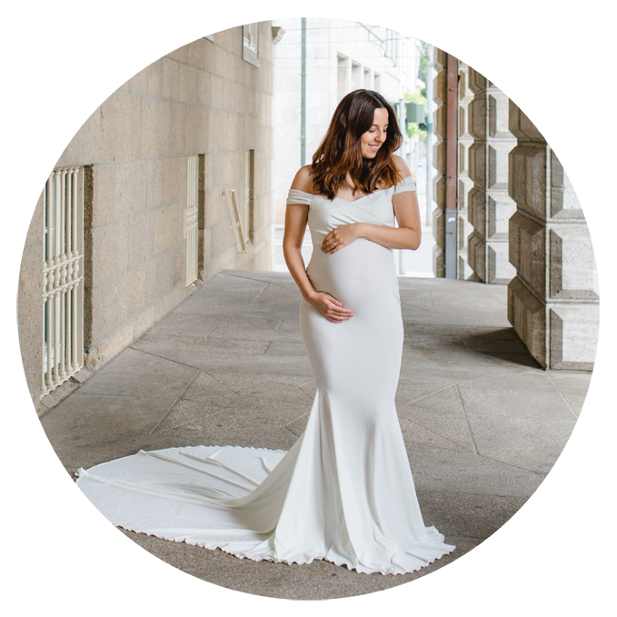 Schwangerschaftskleider mareike wiesner photography babybauch Schwangerschaftskleid jasmine weiss - Schwangerschaftskleider