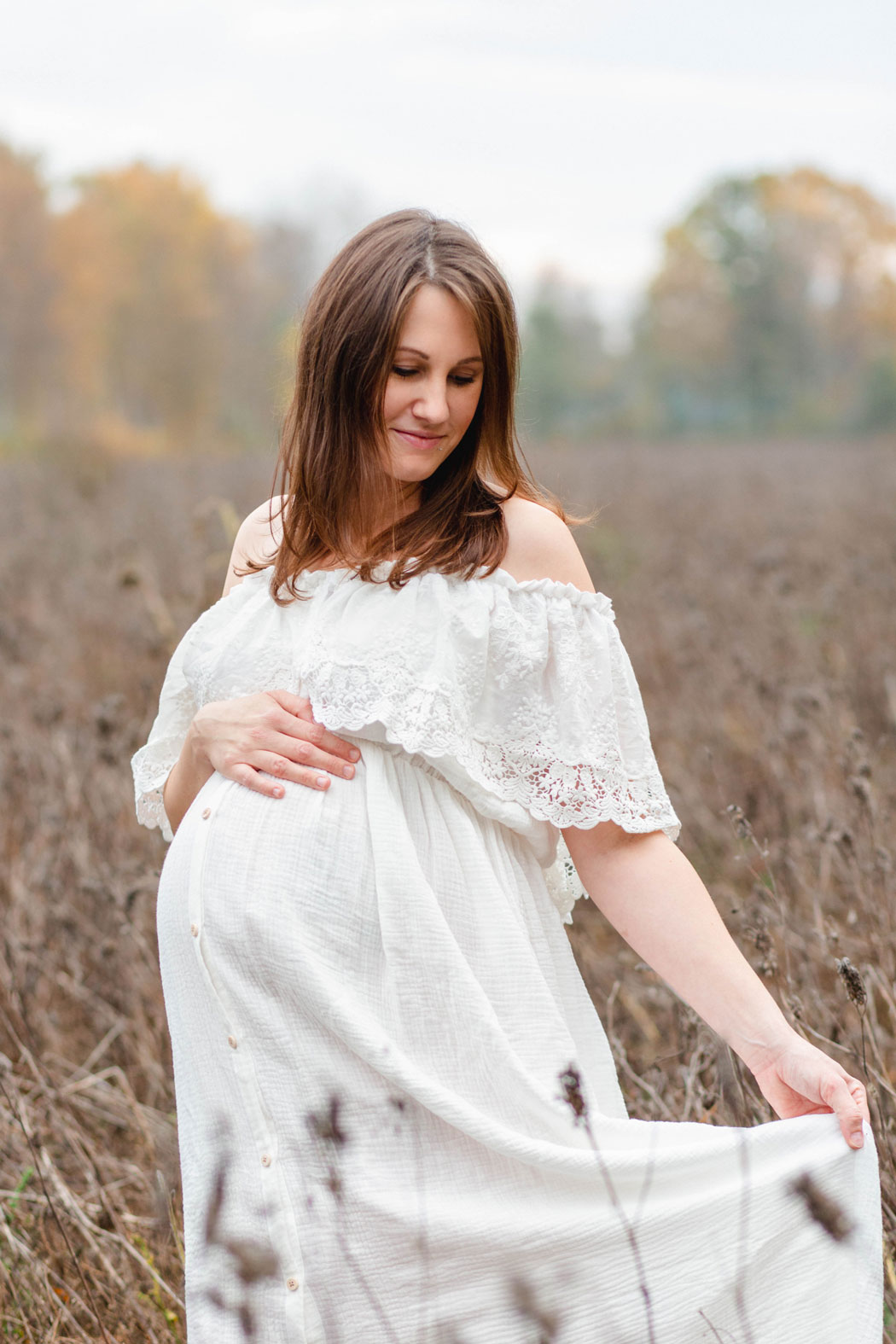 Babybauch mareike wiesner photography Babybauchshooting Feld Gifhorn 003 - Babybauch