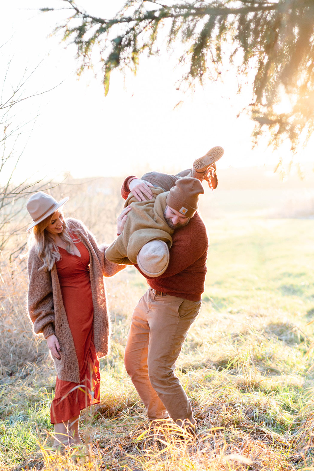 Familien mareikewiesnerphotography Familie Familienshooting Sonnenuntergang Winter Wolfsburg Gifhorn Braunschweig 019 - Familien